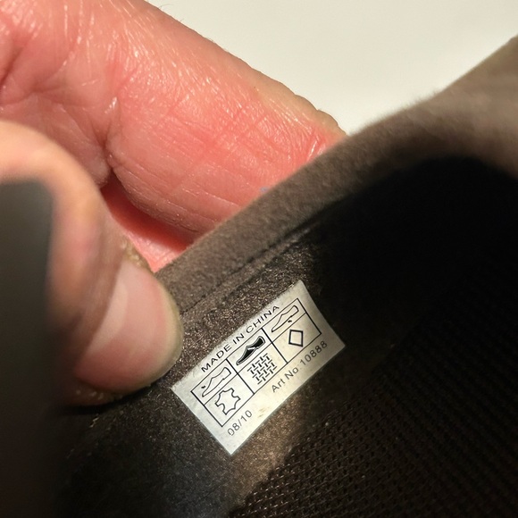 CROCS Women's Brown Mary Jane Flats - Picture 6 of 6